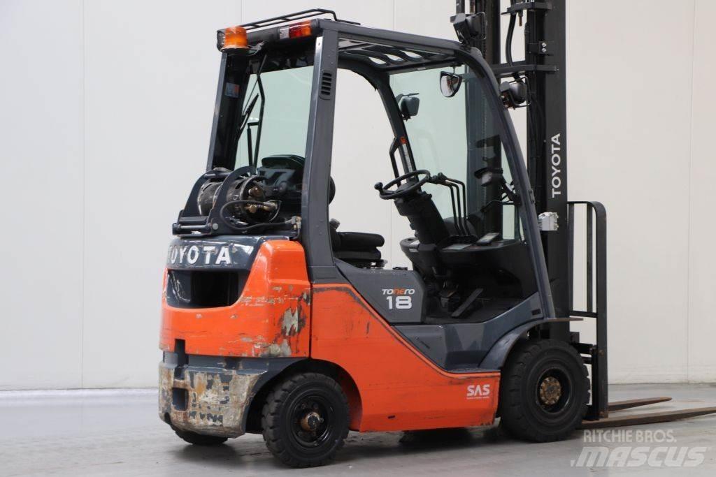 Toyota 02-8FGF18 Wózki LPG