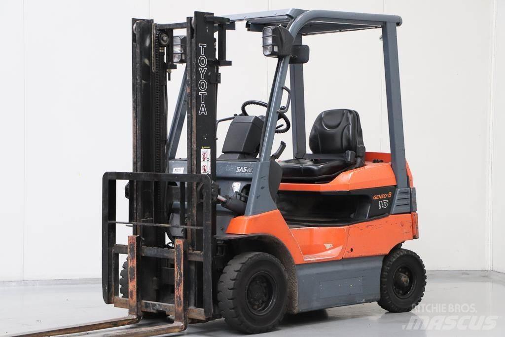 Toyota 7FB15 Wózki elektryczne