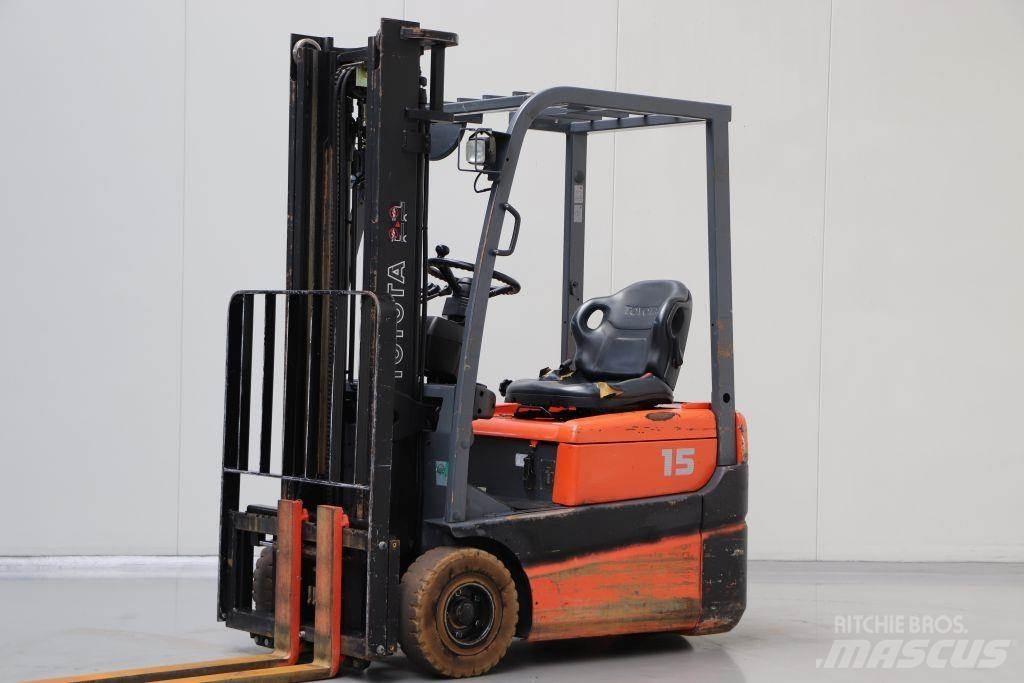 Toyota FBESF15 Wózki elektryczne