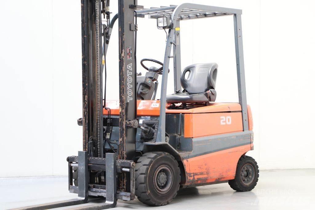 Toyota FBMF20 Wózki elektryczne
