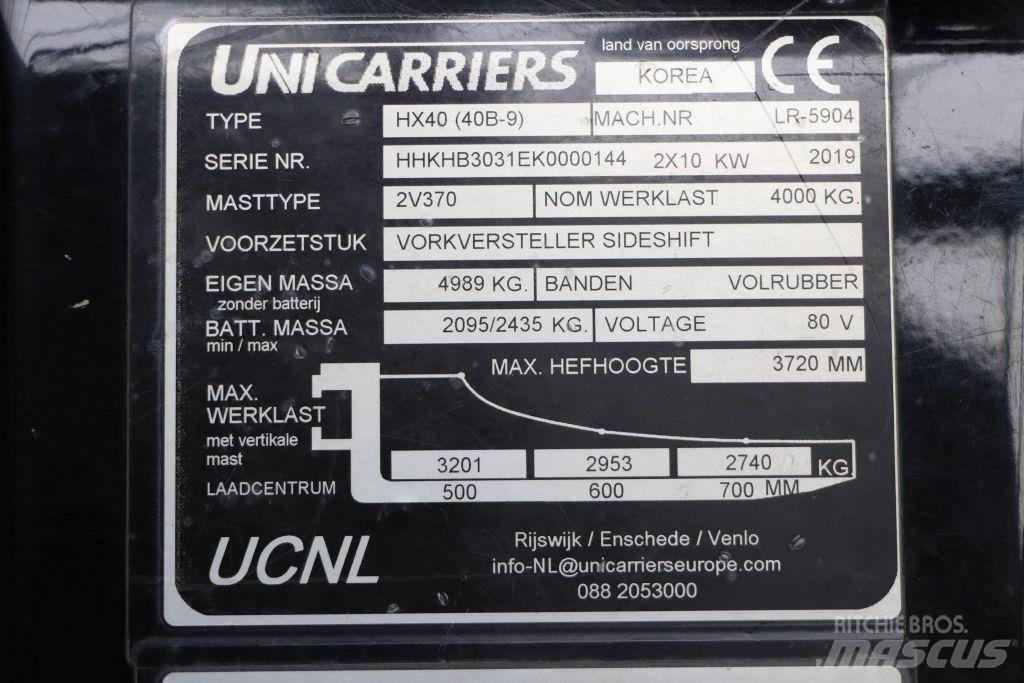 UniCarriers 40B-9 Wózki elektryczne