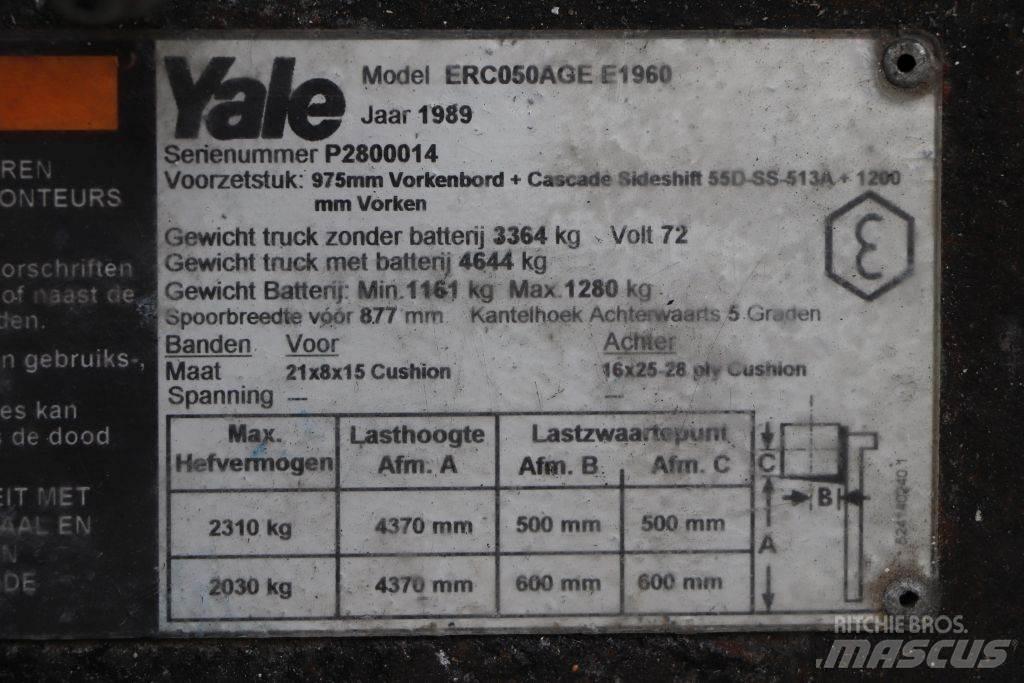 Yale ERC050AGE Wózki elektryczne