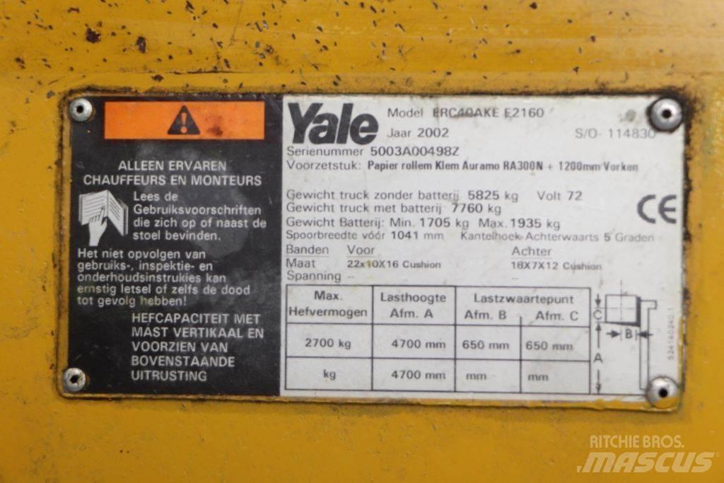 Yale ERC40AKE Wózki elektryczne