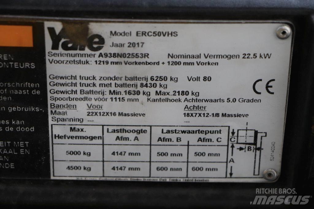 Yale ERC50VHS Wózki elektryczne