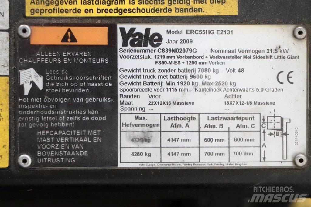 Yale ERC55HG Wózki elektryczne