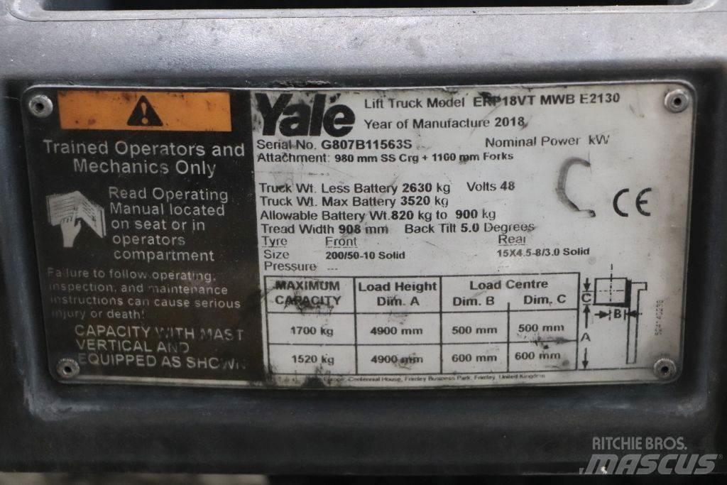 Yale ERP18VT Wózki elektryczne