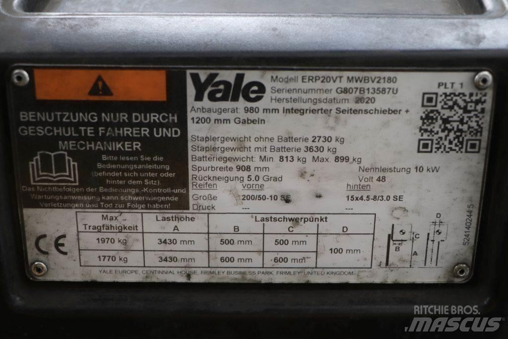 Yale ERP20VT Wózki elektryczne