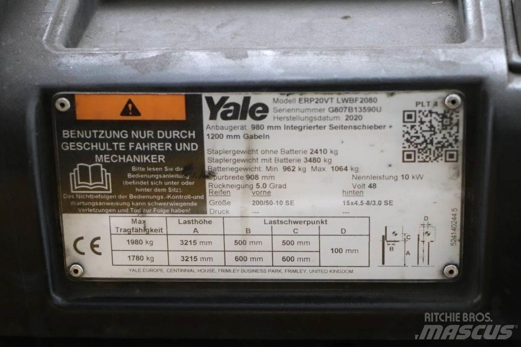 Yale ERP20VT Wózki elektryczne