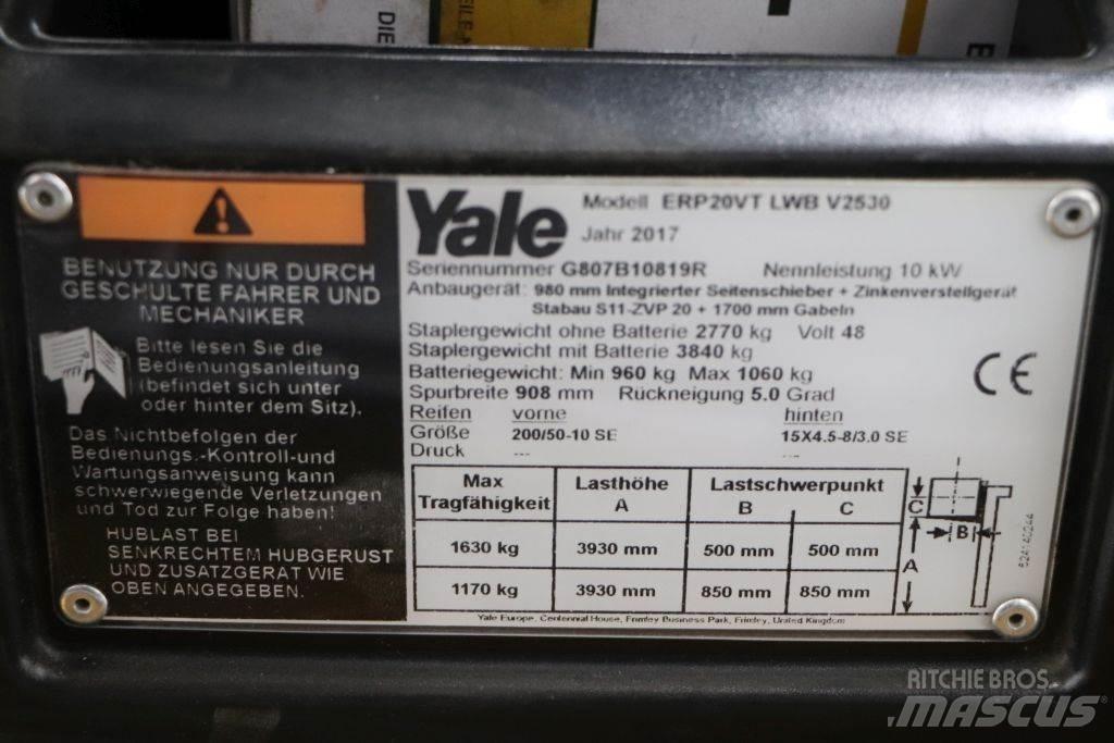 Yale ERP20VT Wózki elektryczne