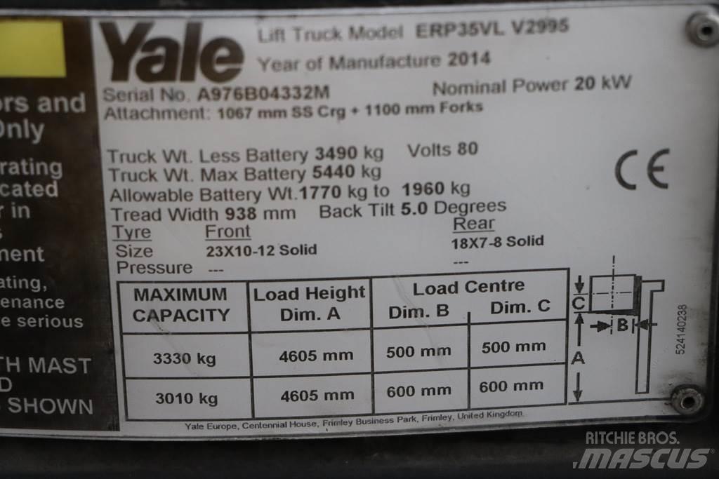 Yale ERP35VL Wózki elektryczne