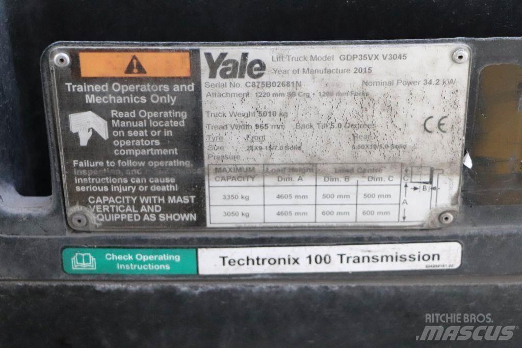 Yale GDP35VX Wózki Diesla