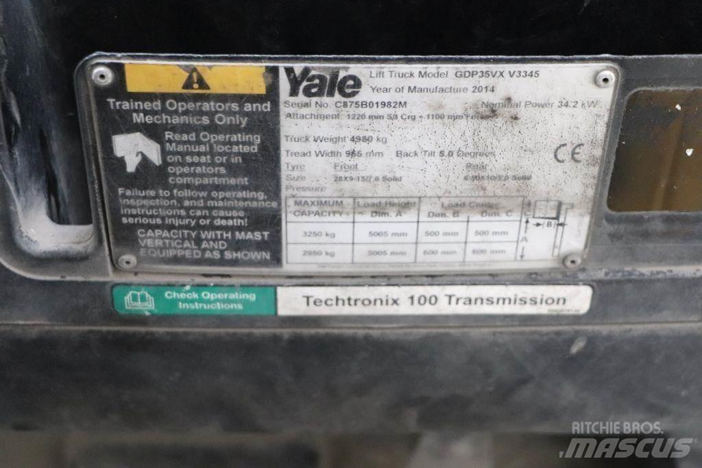 Yale GDP35VX Wózki Diesla