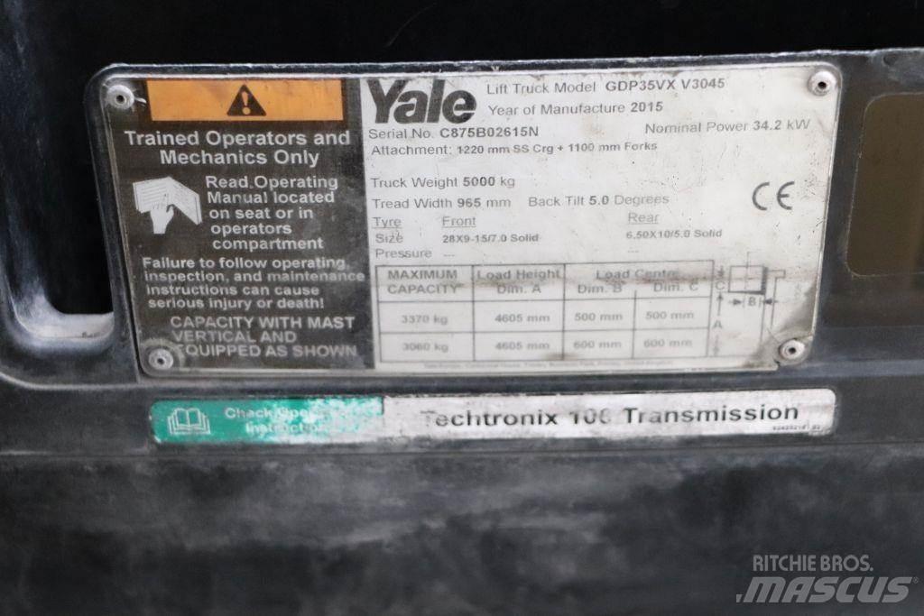 Yale GDP35VX Wózki Diesla