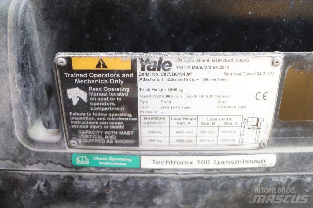 Yale GDP35VX Wózki Diesla