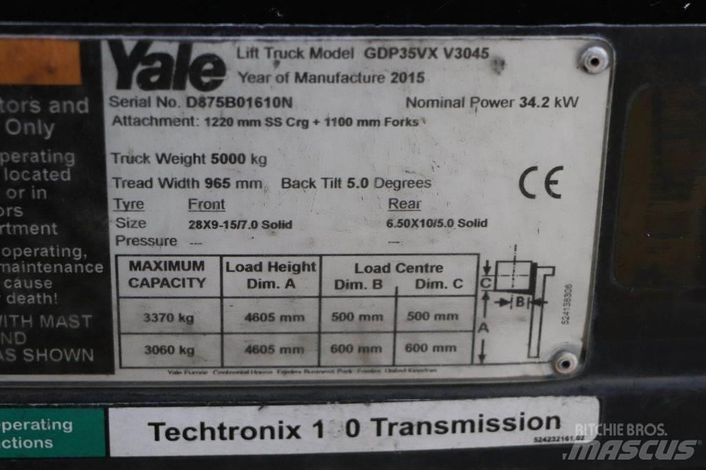 Yale GDP35VX Wózki Diesla