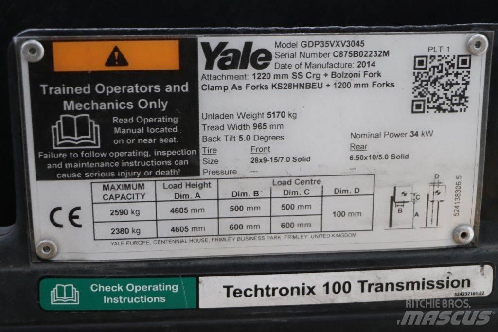 Yale GDP35VX Wózki Diesla