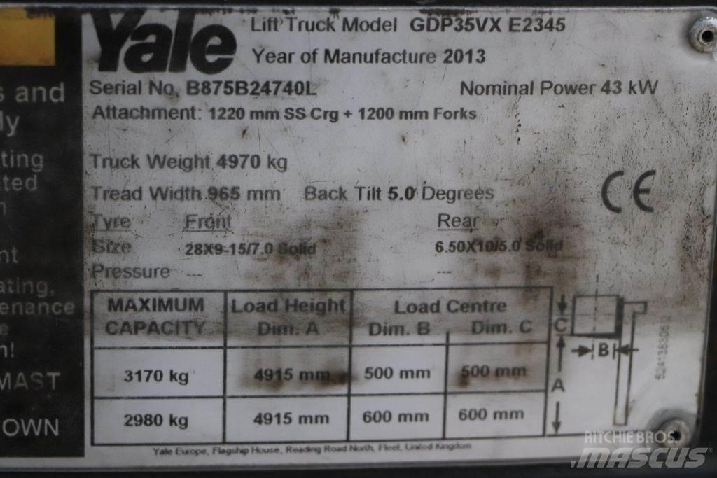 Yale GDP35VX Wózki Diesla