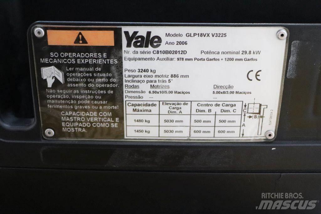 Yale GLP18VX Wózki LPG