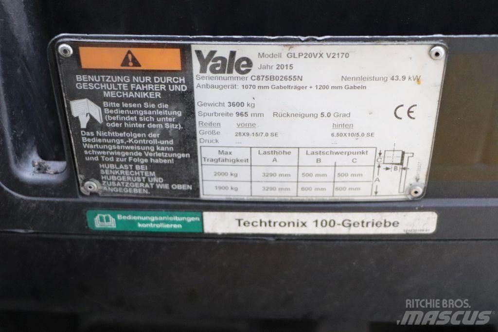 Yale GLP20VX Wózki LPG