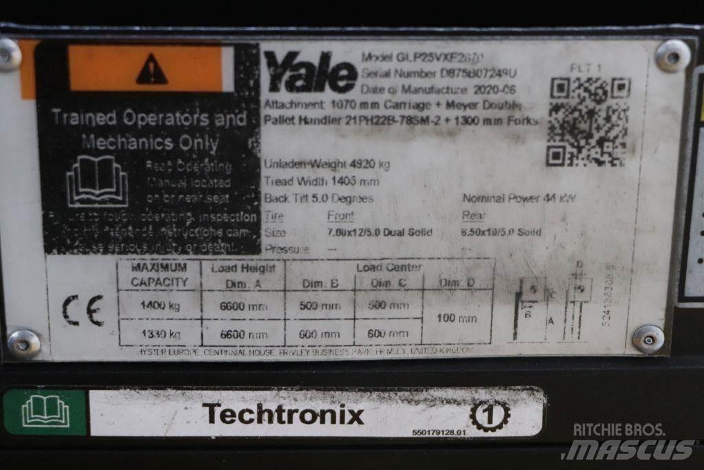 Yale GLP25VX Wózki LPG