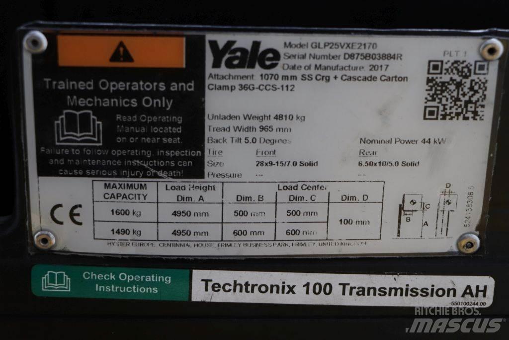 Yale GLP25VX Wózki LPG
