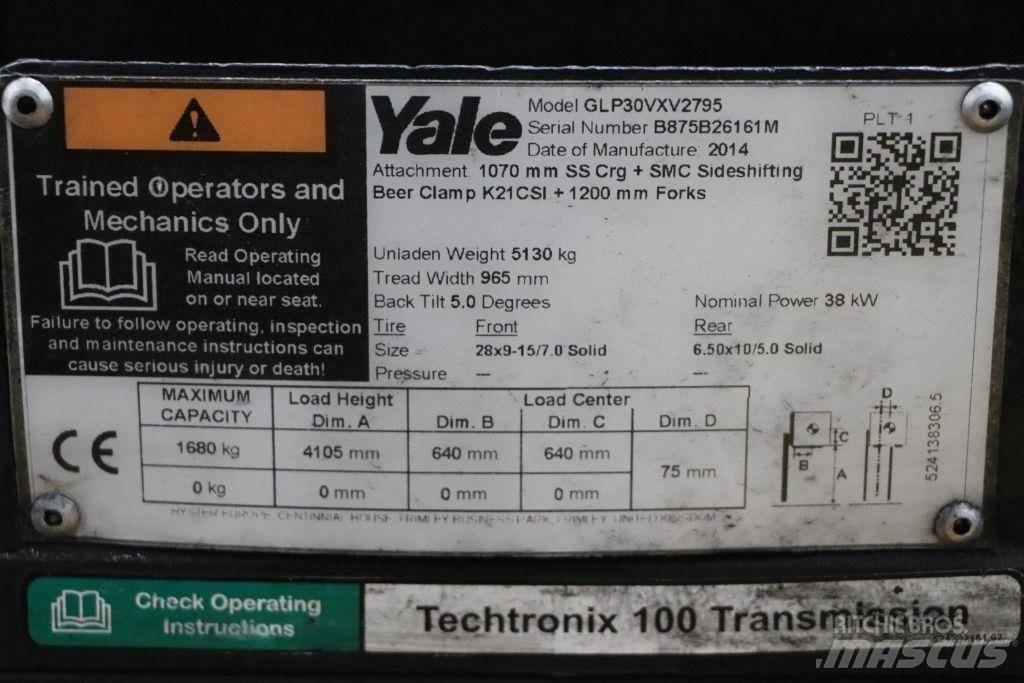 Yale GLP30VX Wózki LPG