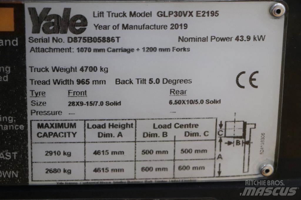 Yale GLP30VX Wózki LPG