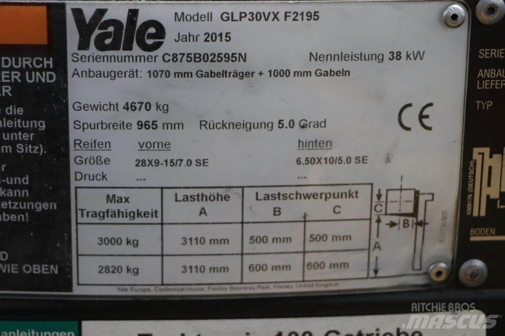 Yale GLP30VX Wózki LPG