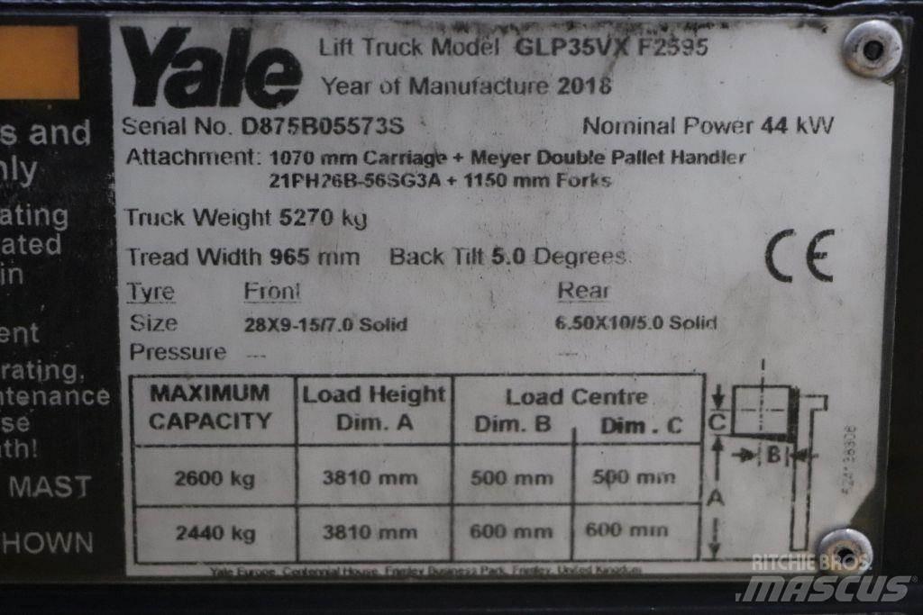 Yale GLP35VX Wózki LPG