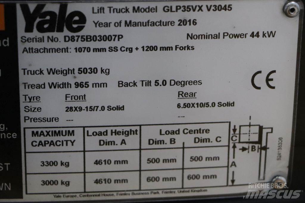 Yale GLP35VX Wózki LPG
