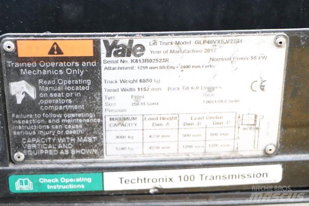Yale GLP40VX5 Wózki LPG