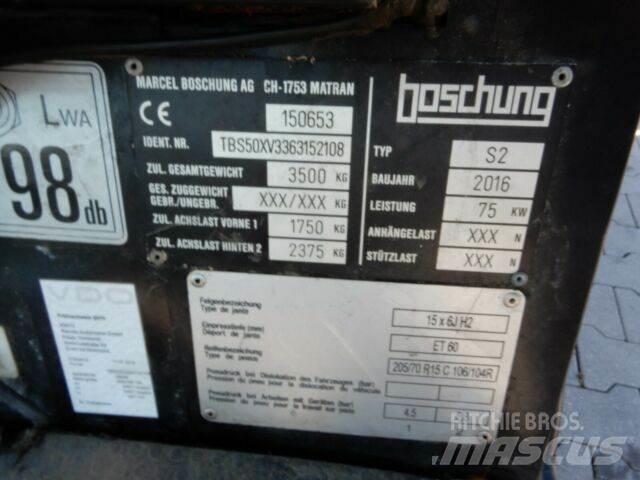 Boschung S2 Zamiatarki - Zgarniarki - Odśnieżarki