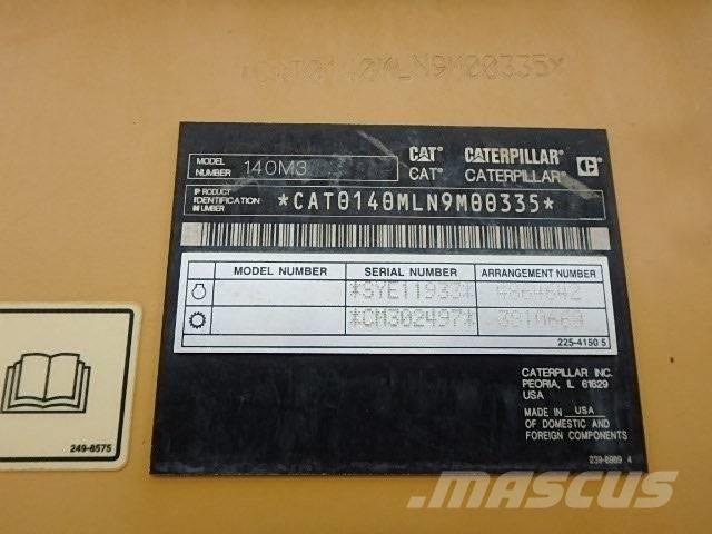 CAT 140 M 3 Równiarki