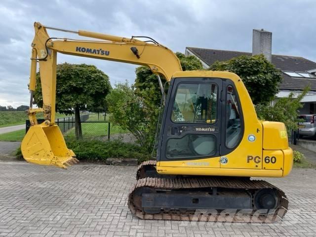 Komatsu PC 60-7 Koparki gąsienicowe