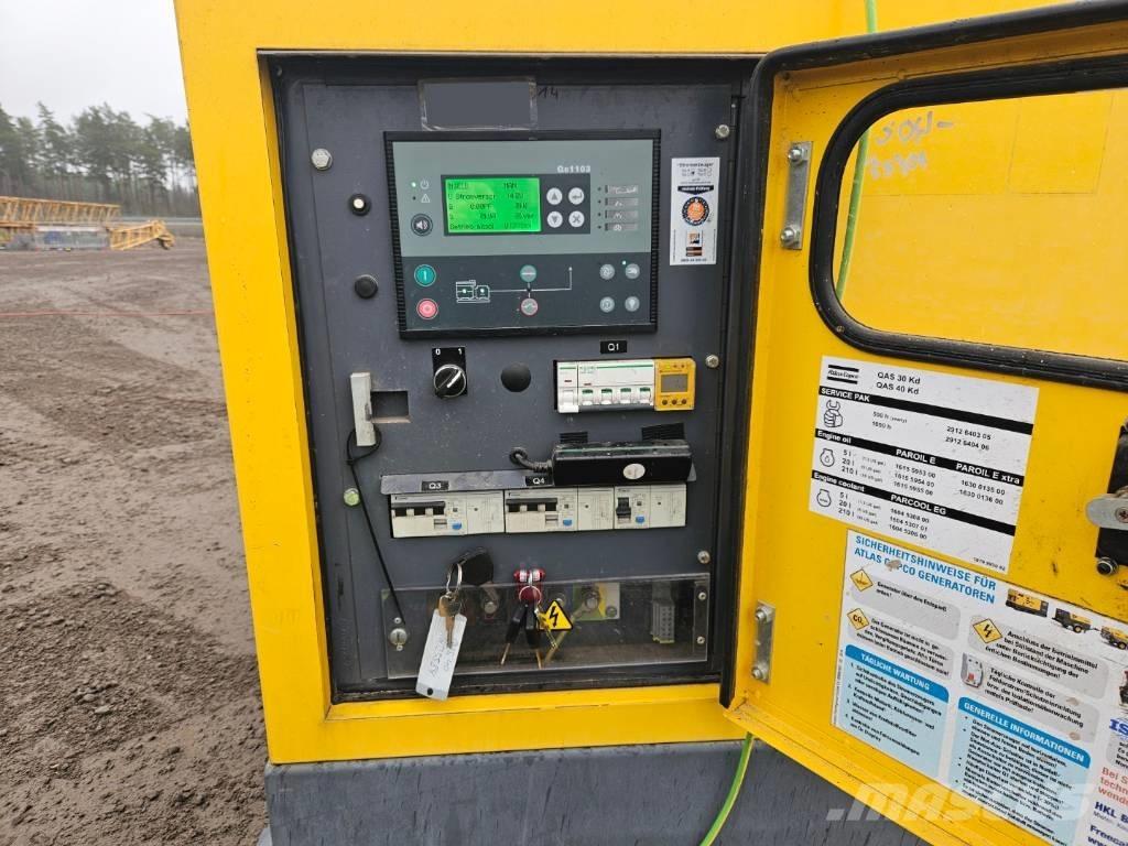 Atlas Copco QAS 40 Agregaty prądotwórcze Diesla