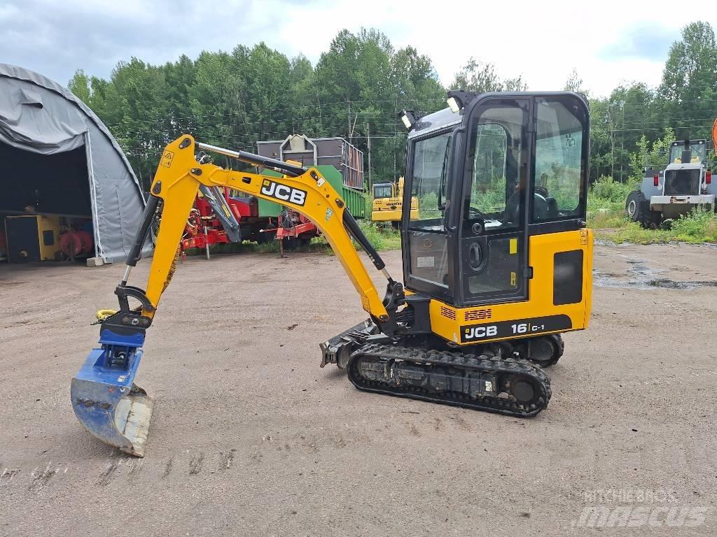 JCB C 16-1 Minikoparki
