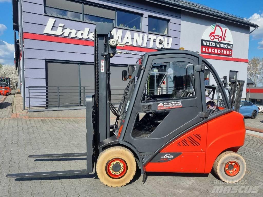Linde H30T-02 Wózki LPG