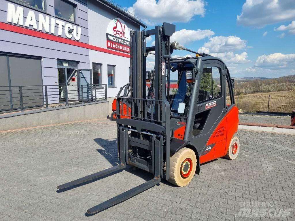 Linde H30T-02 Wózki LPG