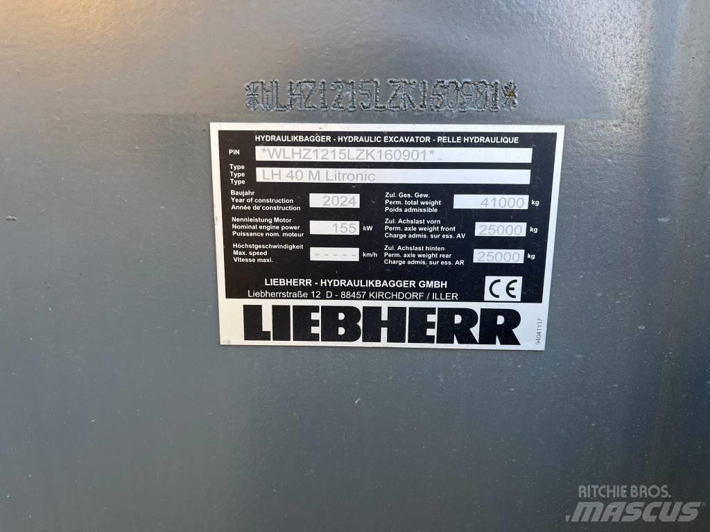 Liebherr LH 40 Koparki przeładunkowe