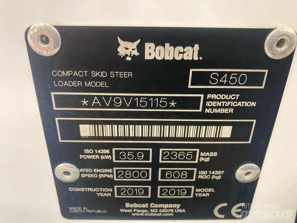 Bobcat S 450 Ładowarki burtowe