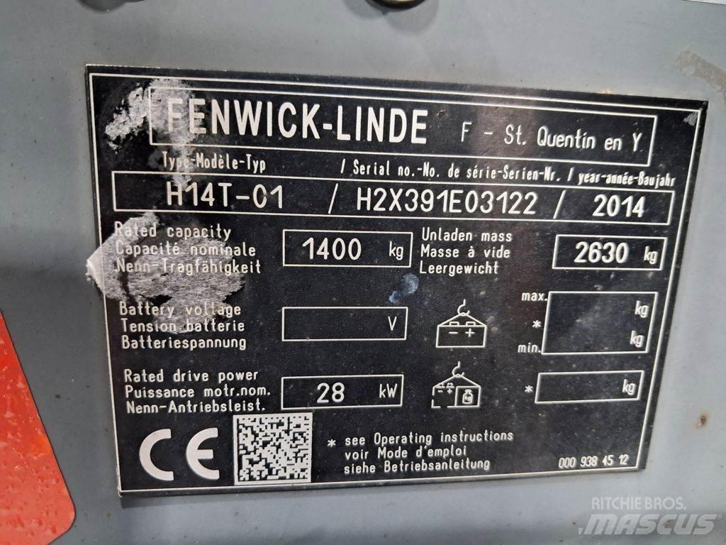 Linde H14T-01 Wózki LPG