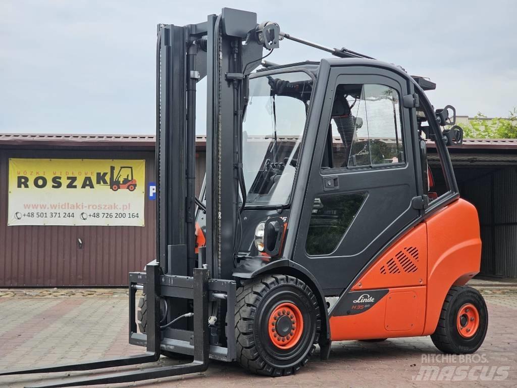 Linde H35T-02 Wózki LPG