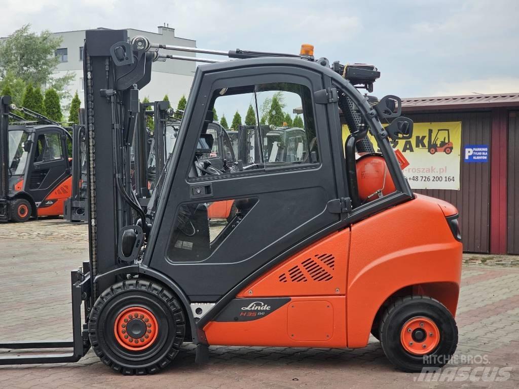 Linde H35T-02 Wózki LPG