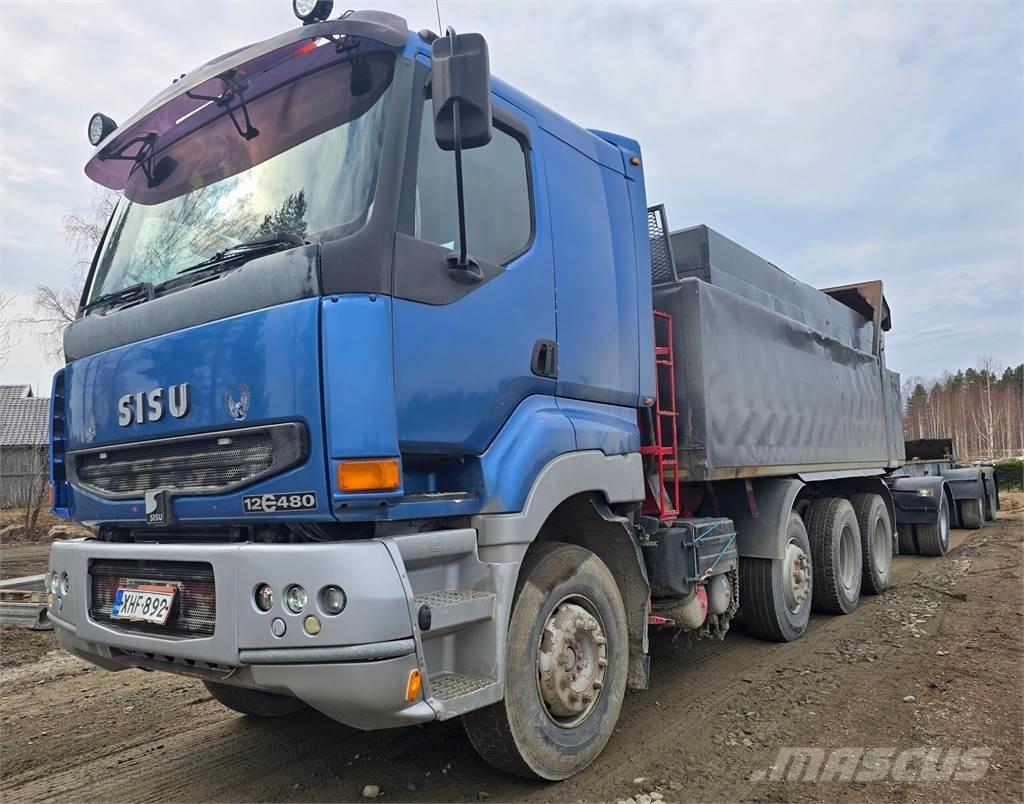 Sisu E12M 8X4 Wywrotki