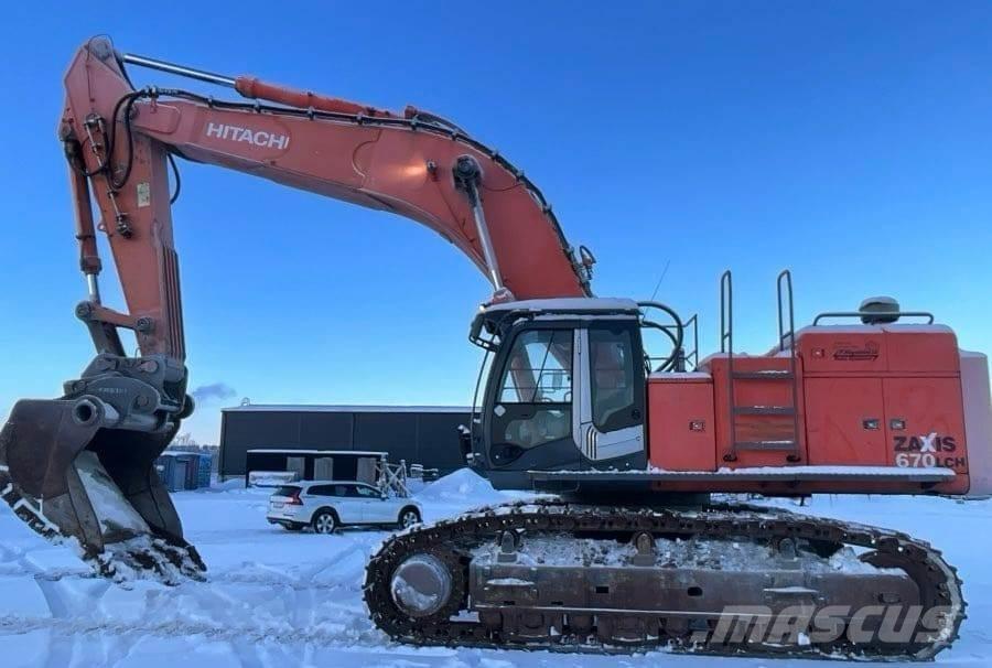 Hitachi ZX 670 LCH Koparki gąsienicowe