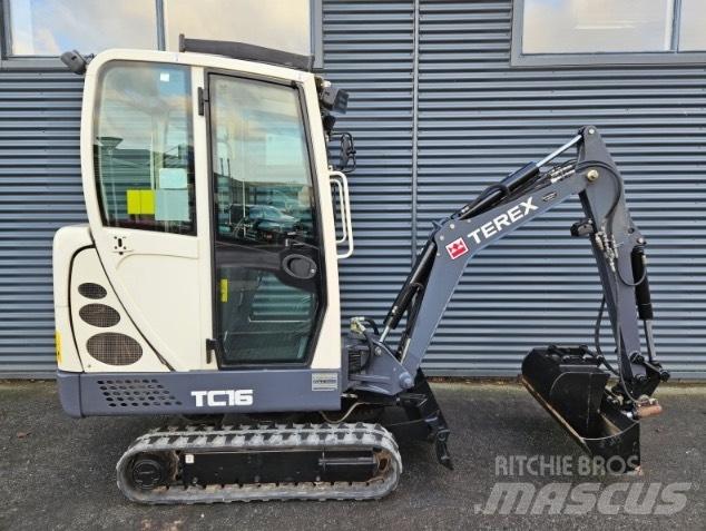 Terex tc16 Minikoparki