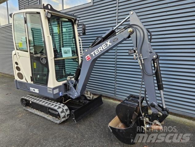Terex tc16 Minikoparki
