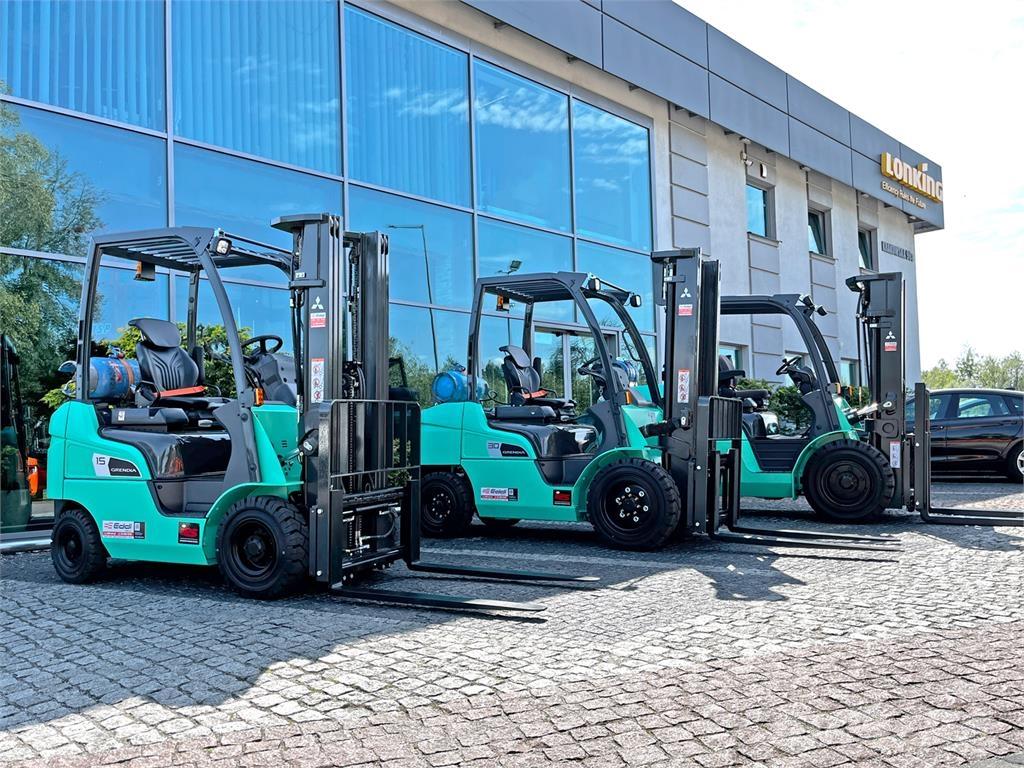 Mitsubishi FG15N Wózki LPG