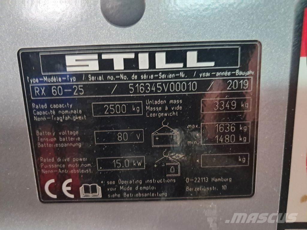 Still RX60-25 Wózki elektryczne