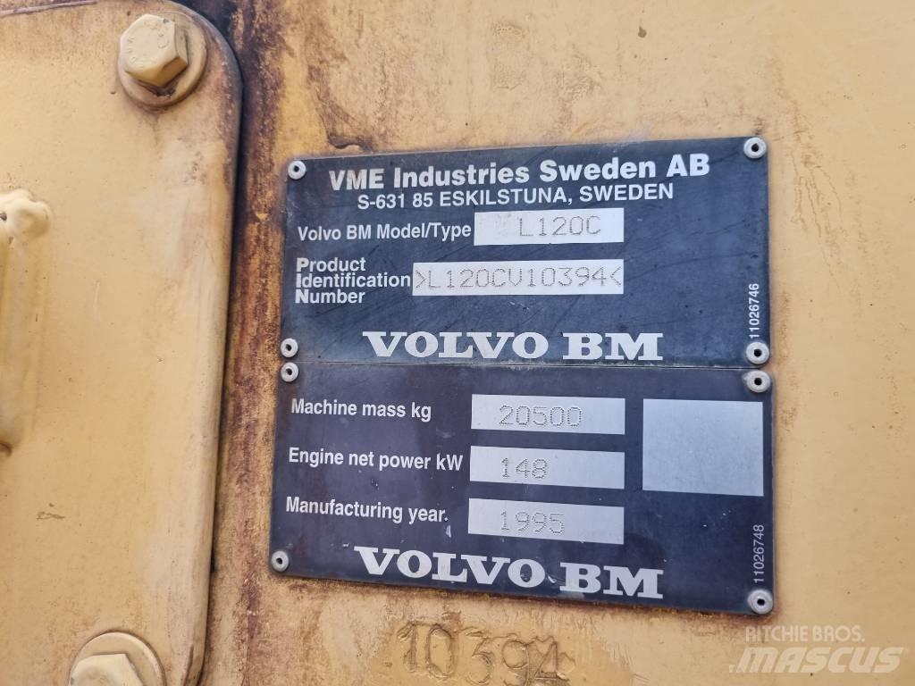 Volvo BM L120C Ładowarki kołowe